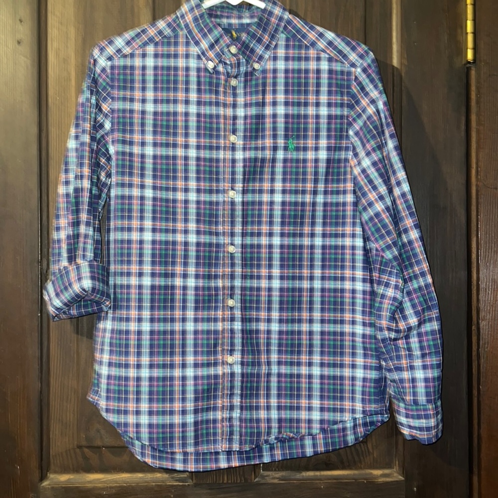 Ralph Lauren button up shirt size 14-16
